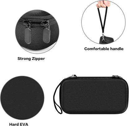 Travel Case for UCOMX for Nano/for Iseyyox/for LISEN/for RTOPS 3 in 1 Wireless Charger, Foldable Magnetic Charging Station Storage Holder Bag for Fast Charge Pad Cable and Adapter(2 Packs)
