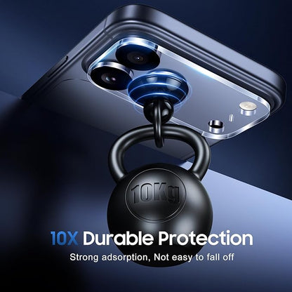 UniqueMe Compatible for 3 Pack iPhone 17 Pro Max Camera Lens Protector - [Drop Protection] Anti Scratch Full-Coverage Camera Cover Screen