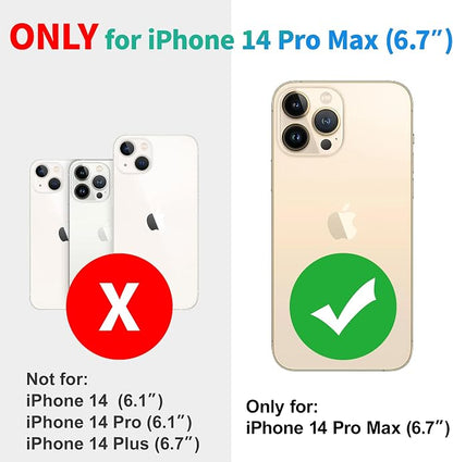 SPORTLINK for iPhone 14 Pro Max Waterproof Case - Built-in Shockproof Dustproof Screen Protector - IP68 Underwater/Military Dropproof/Full Body Protection/Cover for iPhone 14 Pro Max (6.7 Inch Pink)