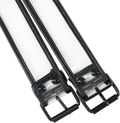 Armband Harness for Man Adjustable Clear PVC Armband Harness Belt 2pcs