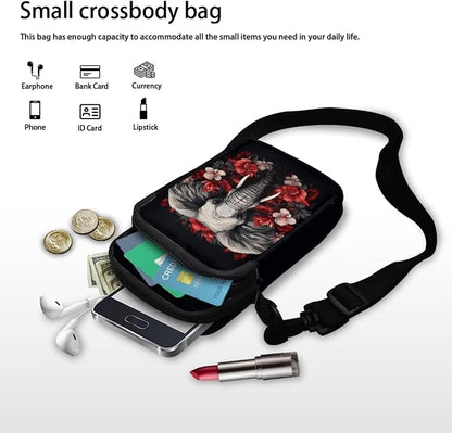 DISNIMO Small Crossbody Bags for Women Trendy Cross Body Cell Phone Shoulder Bags Purses with Adjustable Strap