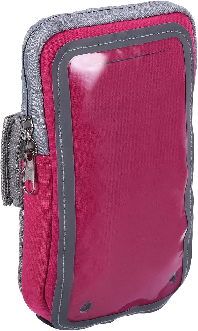 PATIKIL Phone Arm Bands for Running, Running Phone Holder Carrier Armband Cell Phone Holder for Runners, Rose