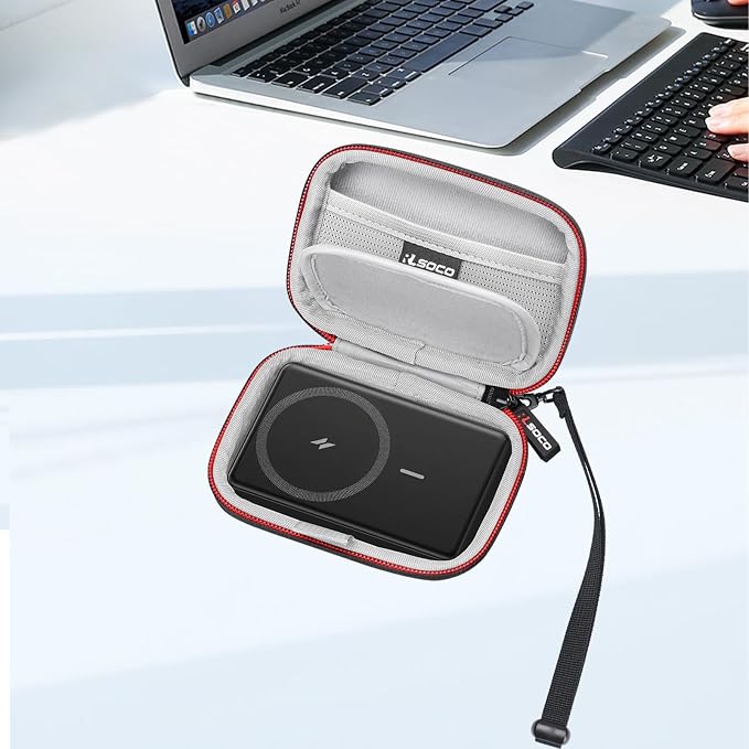 RLSOCO Hard Case for Anker 621/622/633 Magnetic Portable Charger (MagGo) & Anker MagGo Ultra Slim/MagGo 10000mAh Power Bank (Case Only)