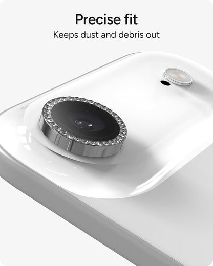 ZAGG iPhone Camera Lens Protector for iPhone Air - Diamond, Camera Ring, Maximum Impact & Scratch Protection, Anti-Reflective Technology, Smudge-Resistant, Precise Fit, Glass Elite