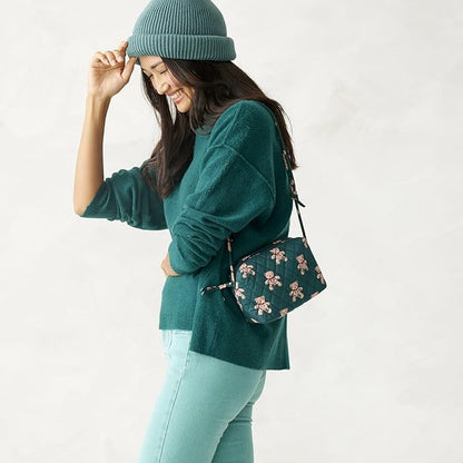 Vera Bradley Women's Premium Cotton Blake Crossbody Bag