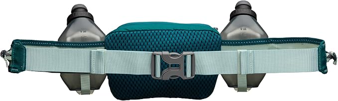 Nathan Running Belt Hydration with Flasks, Storage Pockets, Trail Mix Plus, Running Water Bottle Belt, Insulated, Walking, Hiking