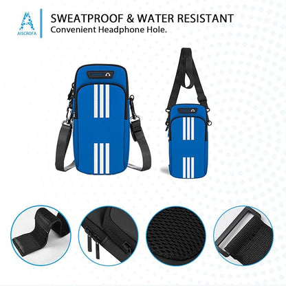 Running Armband, Cell Phone Purse Small Crossbody Bags for Women Men Kids Pouch for iPhone 15/14/13 pro/Plus/xs/xr/xs max, Galaxy S22 Ultra and More