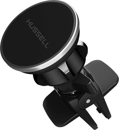 HUSSELL Magnetic Phone Car Mount, Air Vent Phone Mount for Car 360° Adjustable Universal Magnet Phone Holder - Compatible with Any Cell Phone, iPhone Galaxy LG Huawei