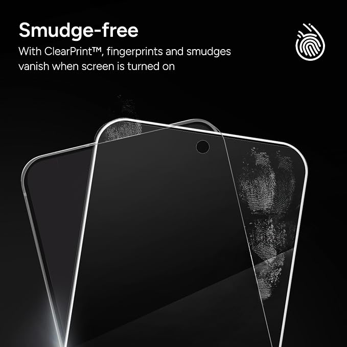 ZAGG Glass Elite Samsung Galaxy A36 5G Screen Protector – Ultra-Strong Tempered Glass, Scratch-Resistant, EZ Apply Installation, InvisibleShield, Made with Recycled Materials