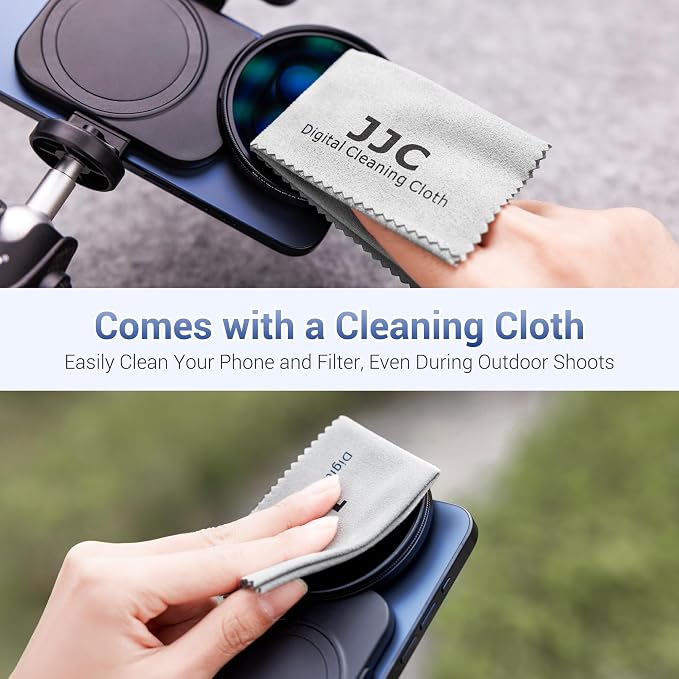 67mm CPL Filter, Lens Filter Adapter Pouch Set for iPhone 16 15 14 Pro Pro Max Plus, Magnetic Phone Lens Filter Ring with 1/4-20" & Cold Shoe Mount Pull-Out to Fit 17 Pro Max