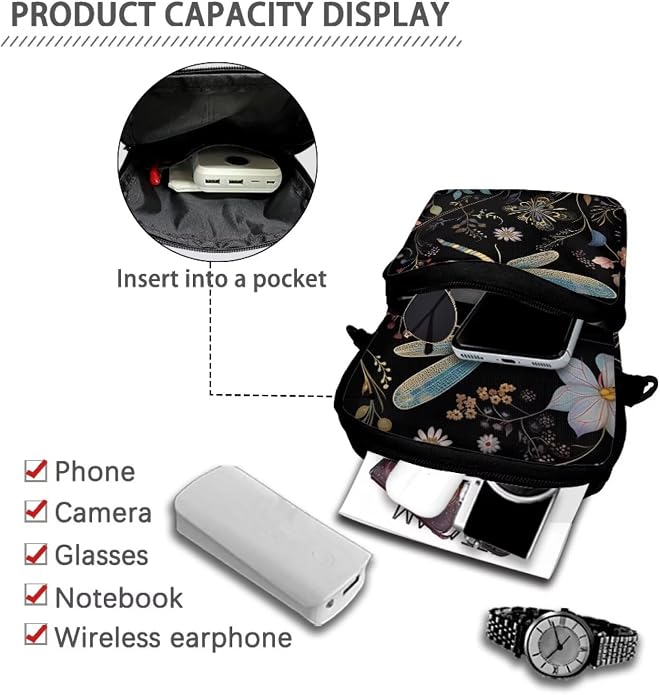 Men's Crossbody Bag, Small Cell Phone Wallet, Women's Shoulder Handbag, Travel Gym Bag