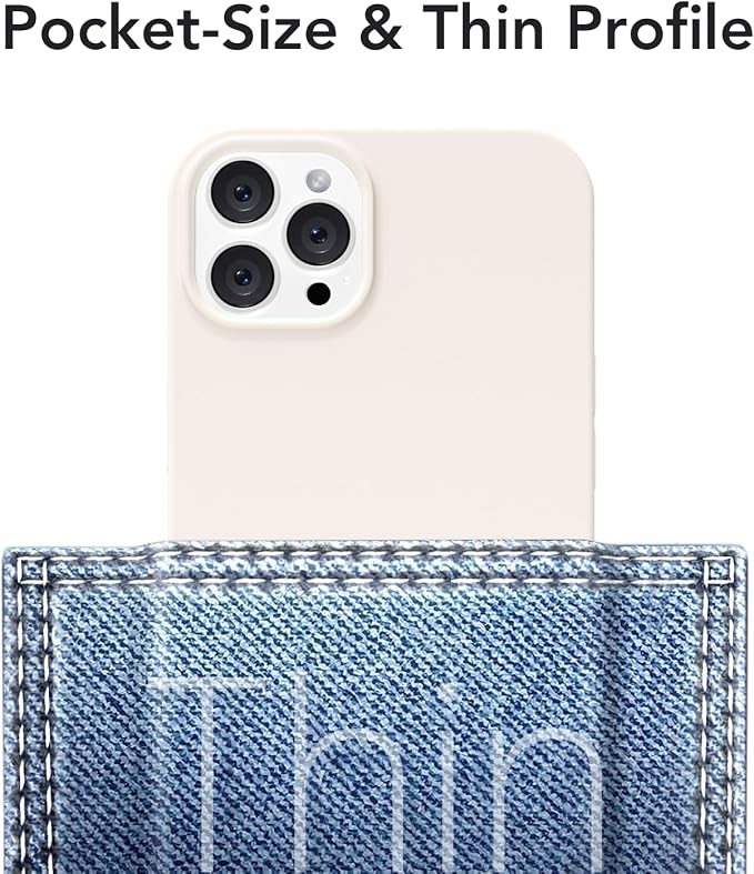 for iPhone 12/12 Pro Case Silicone Compatible with Magsafe Case, Ultra Slim Thin Magnetic Phone Cases Mag Safe, Cute Soft Rubber Gel Matte Wireless Charging Cover for Women, Beige Stone Cream
