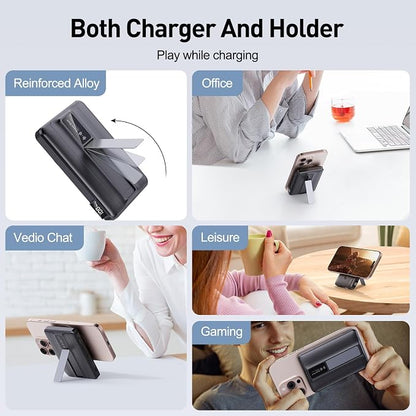 2026 Latest Magnetic Wireless Portable Charger Power Bank - 10000mAh 22.5W PD Fast Max Charging with Built-in LED Display, Magnetic Battery Pack for iPhone 17/16/15/14/13/12/Pro/Mini/Pro Max