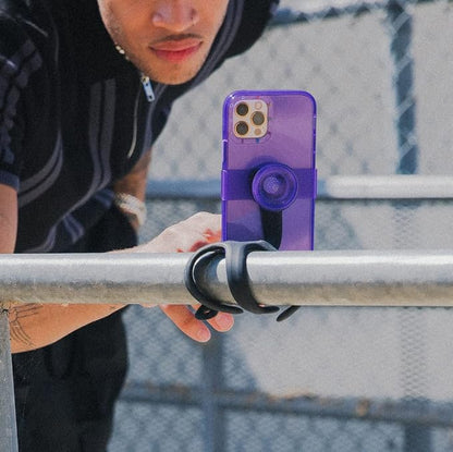 PopSockets: Flexible Phone Mount & Stand, Phone Tripod Mount, Universal Device Mount - Hot Pink