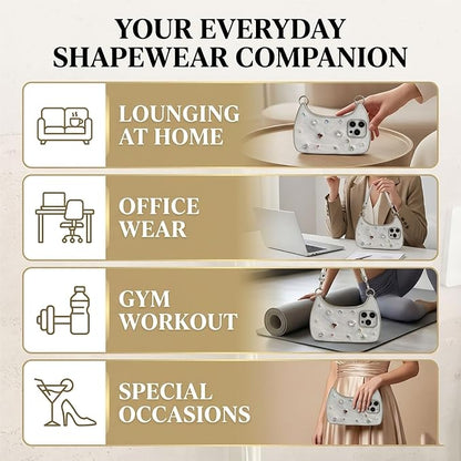 Ethereal Gemstone Aura Handbag for iPhone Case, 3D Cute Luxury Bling Diamond Crystal Rhinestone Handbag Phone Case for iPhone 17/16/15 Pro Max (14PRo,White)
