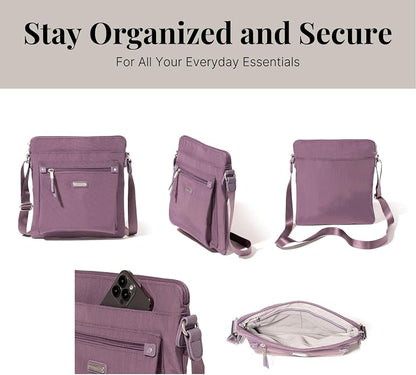 Baggallini womens Go Bagg With Rfid Phone Wristlet