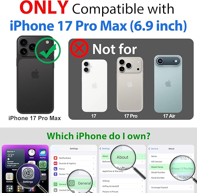 SPORTLINK for iPhone 17 Pro Max Case, IP68 Waterproof Military Protective Full Body Heavy Duty Shockproof 360 Sealed Dustproof with Camera Screen Protector Phone Cover for iPhone 17 Pro Max 6.9" Blue
