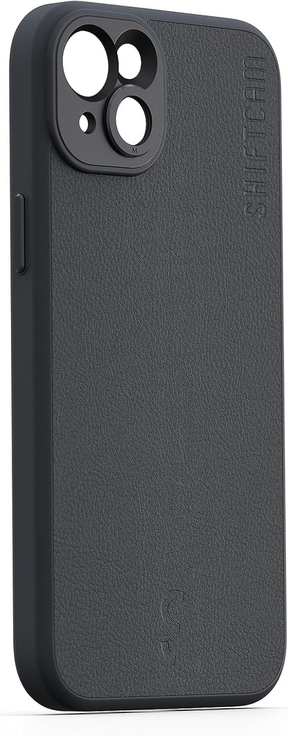 ShiftCam iPhone 14 Cases (Leather, iPhone 14 Pro) Dark Grey