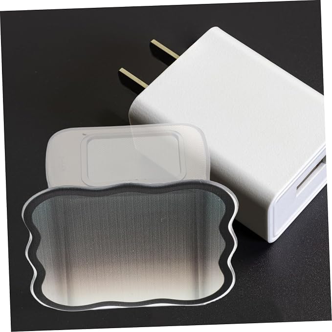 Cute Gradient Power Adapter Sleeve Charger Case Cover for Enhanced and Extended Lifespan Accessory for Phone Chargers and Fast Charge Adapters Black