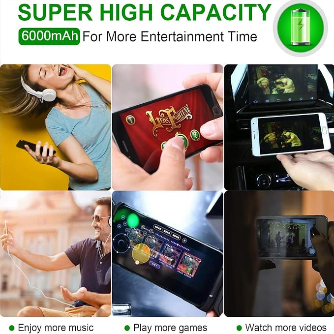 Galaxy S23 Battery, [Upgraded] UNKLOU 6300mAh Li-Polymer EB-BS912ABY Replacement Battery for Galaxy S23 5G SM-S911B SM-S911U SM-S911U1 SM-S911N with Repair Tool Kit [12 Month Service]