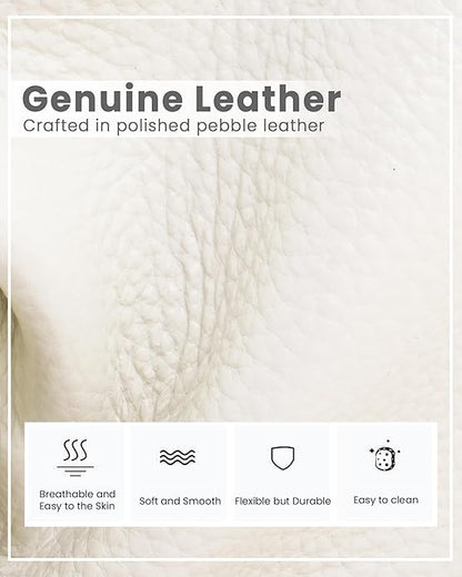 befen Genuine Leather Small Crossbody Bags for Women, Cell Phone Cross body Purse Bag with RFID Blocking Card Slots