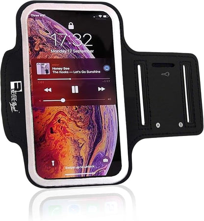 RevereSport Running Armband for iPhone 11 Pro Max. Sports Phone Case Holder for Runners and Gym Exercise (6.5")