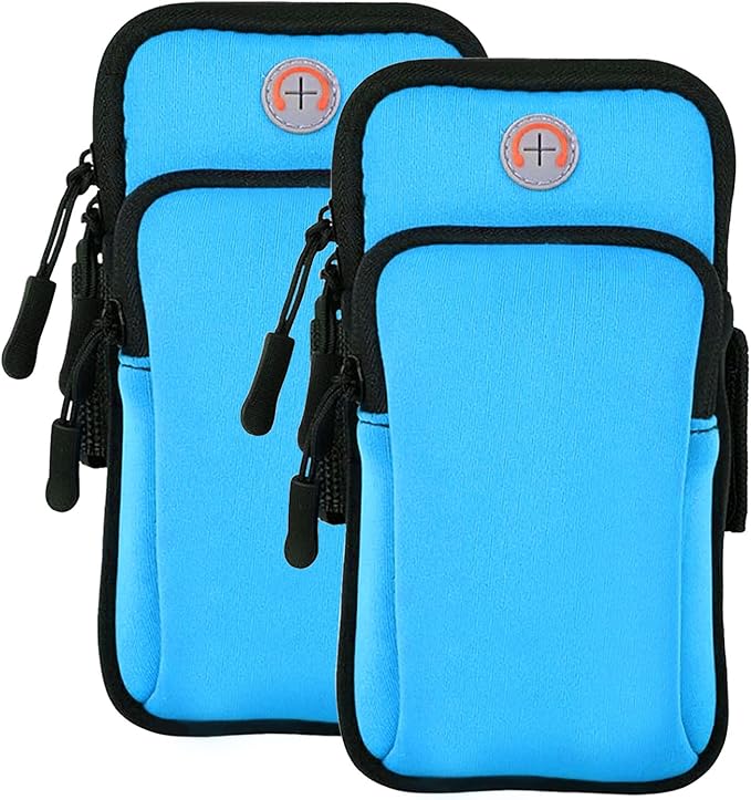 Armband Cell Phone Holder for Running Women Men Kids,iPhone 17 16 16e 15 14 13 12 11 Pro Max Xs Xr X Plus SE Mini,Galaxy S26 S25 S24 S23 Ultra Note Key Pouch Bag,Gym Exercise Workout Arm Band