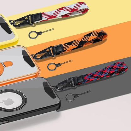 Stretchy Wristlet Keychain, Wrist Lanyard Strap Key Chain Holder to Hold Keys Wallet Phone ID Badge for Men Women