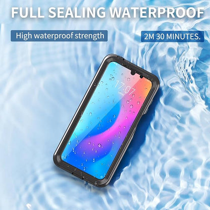 Beasyjoy for Moto G Stylus 5G 2024 Case Waterproof, IP68 Underwater with Built-in Screen Protector, Full Body Military Grade Shockproof Dustproof Protective Rugged Cover, Black