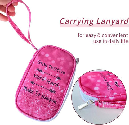 Electronics Organizer Travel Case, Cable Organizer Travel Essentials Tech Pouch,Suitable for Charger, Cable, Phone，Flash Drive,Encourage