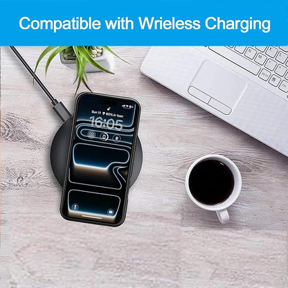 Battery Case for iPhone 17 Pro Max, Upgraded 12000mAh Pack Rechargeable Charger Case with Wireless Charging Compatible for iPhone 17 Pro Max (6.9 inch) External Battery Charging Cover (Black)
