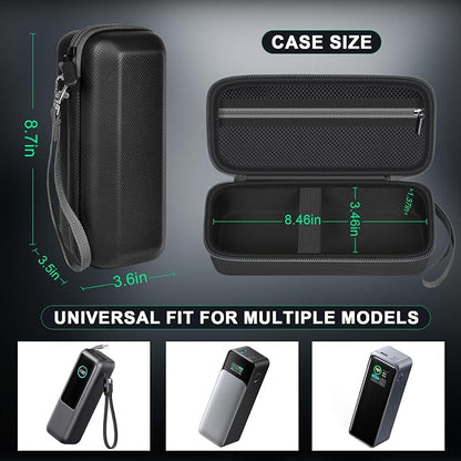 Case for Anker Prime/Laptop/ 737 Power Bank, Portable Charger Storage for Anker 3 in 1 Powerbank Battery Pack, Fast Charging Station 25000mAh/ 24000mAh/ 26,250mAh Holder Travel Pouch- Box Only