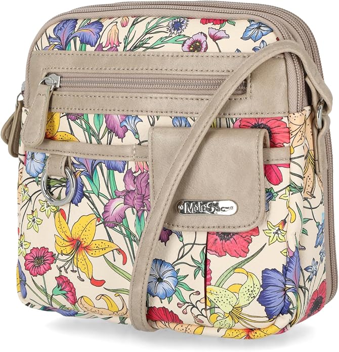 Multisac Women's MultiSac North South Mini Zip Around Crossbody