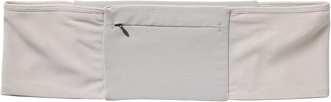 Nathan Zipster Max Running Belt, Running Belts for Women and Men, Bounce-Free Waist Pack with Extra Large Zipper Pocket, Smartphone Storage, Walking, Gym, Hiking