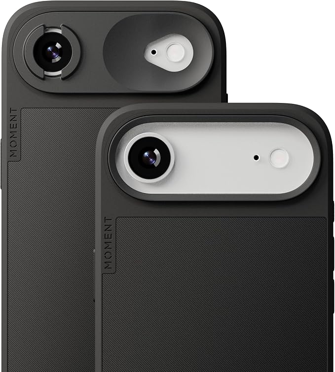 Moment Camera Case for iPhone 17 (Black, iPhone 17 Air)