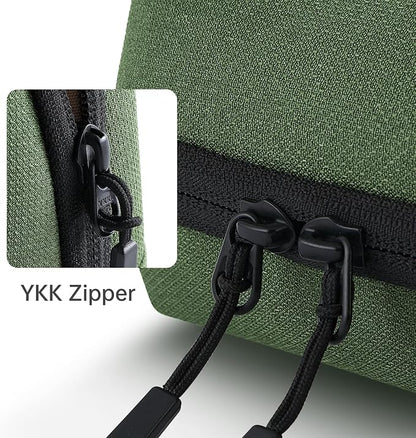 simtoper Electronic Organizer Travel Case Bag for Cables, Switch, SD card, Passport and More – Ultimate Protection & Portability Waterproof (Green)
