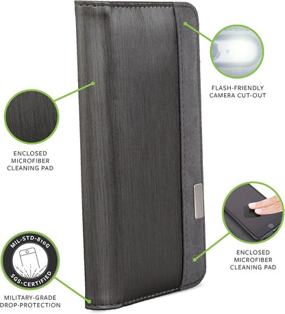 Moshi Overture Wallet Case for iPhone 6/6s - Black