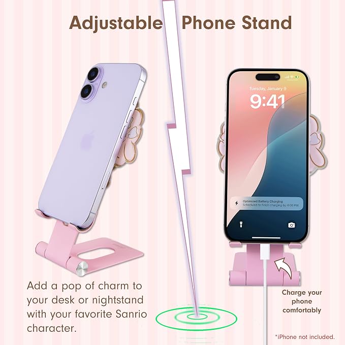 Sonix x Sanrio Character Phone Stand | Adjustable Cell Phone Holder, Desk Stand, Dock | My Sweet Piano