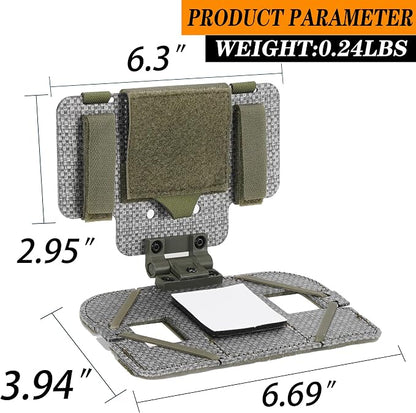 Tactical Phone Holder,Plate Carrier Phone Mount Not Block the Phone Camera Molle Phone Holder for Hunting,Duty,Hiking