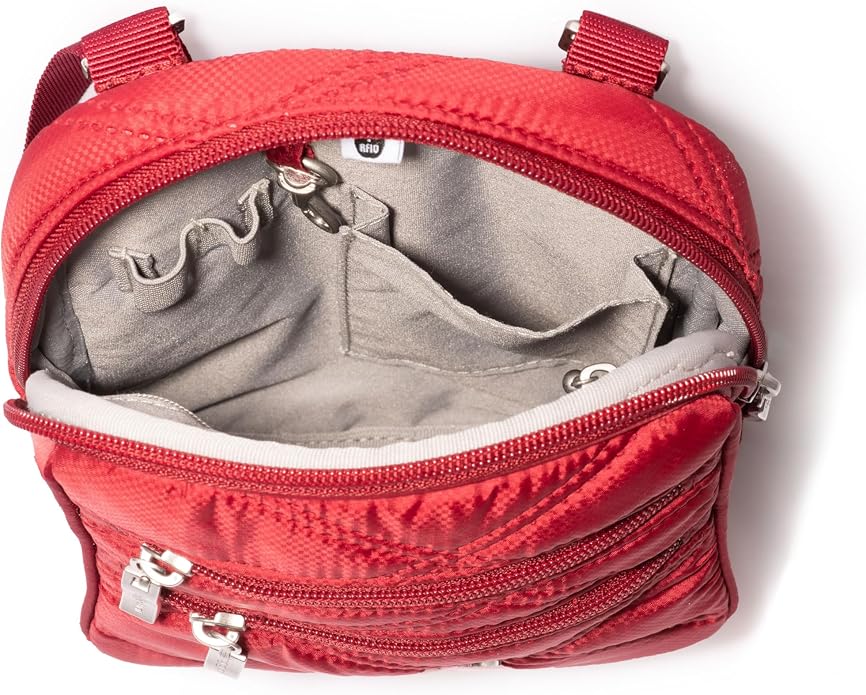 Baggallini Journey Crossbody Bags for Women 9x6 Small Lightweight Travel Handbag W/RFID