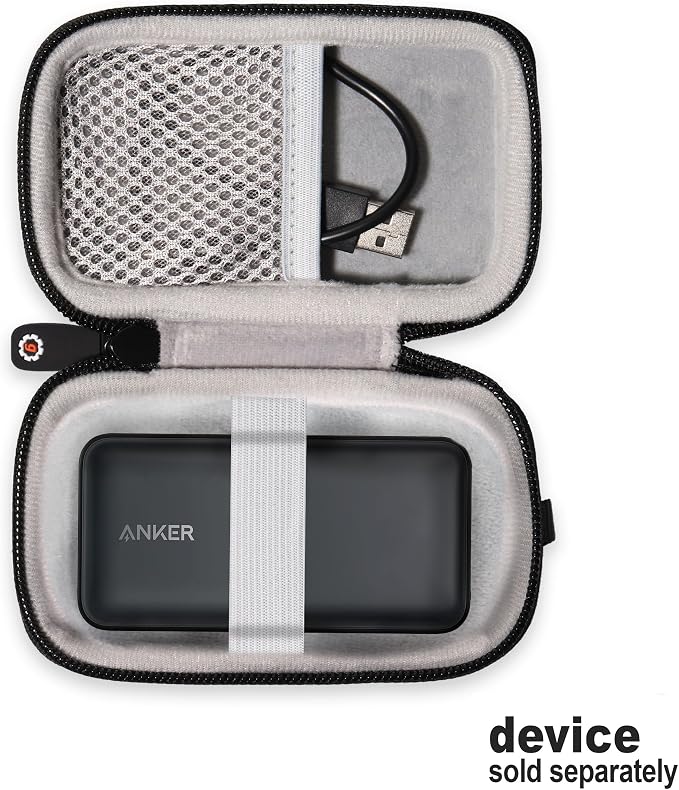 GETGEAR Case for Anker Nano Power Bank, Case only (Black)