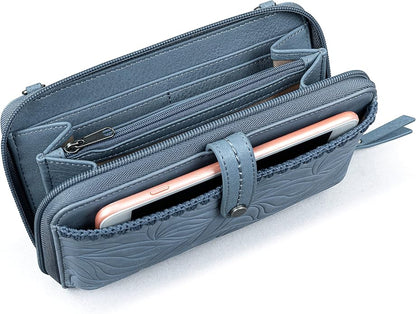 The Sak Iris Smartphone Crossbody Purse - Small Women's Cellphone Bag & Wallet For Everyday- Convertible Wristlet With Zipper
