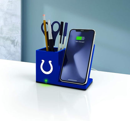 SOAR NFL Unisex Wireless Charging Stand and Desktop Organizer