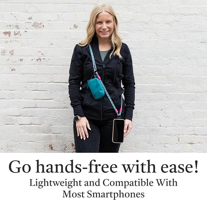 Save the Girls Active Rope Clip and Go Phone Strap – Cell Phone Lanyard for Life on the Move