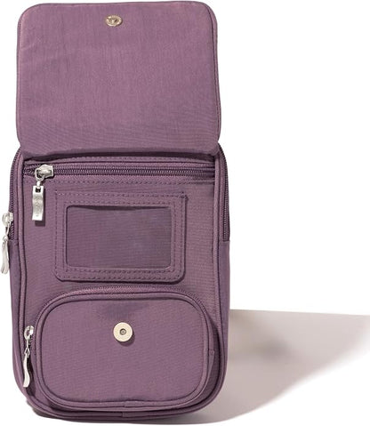 Baggallini Journey Crossbody Bags for Women 9x6 Small Lightweight Travel Handbag W/RFID