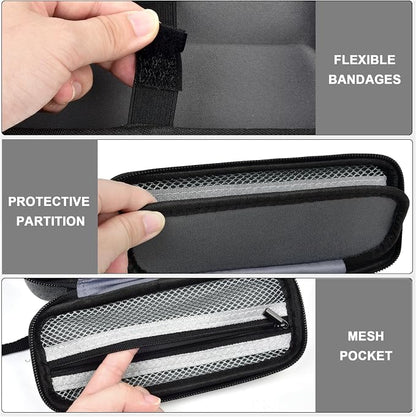 Case Compatible with Anker Prime Power Bank 27,650mAh 250W &20,100mAh 220W 3-Port Portable Charger, Battery Charging Station Carrying Travel Storage Holder for Chargers, Grey(Box Only) (Grey)