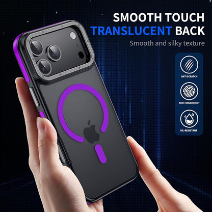 Strong Magnetic for iPhone 17 Pro case with camera lens protector [10Ft Military-Grade Protection] Compatible with fit MagSafe Shockproof Slim Thin Cover case for iPhone 17 Pro 6.3 inch, Purple