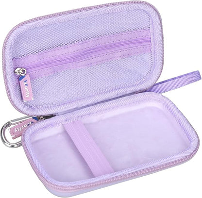 Hard Travel Case for SABANI LOVELEDI IAPOS Pxwaxpy OHOVIV FOCHEW Portable Charger Power Bank, Storage Holder for Fast Charging Battery Protective Case (Purple)