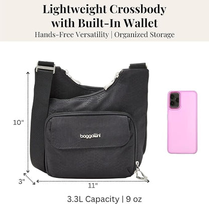 Baggallini Women Criss Cross Crossbody Bag