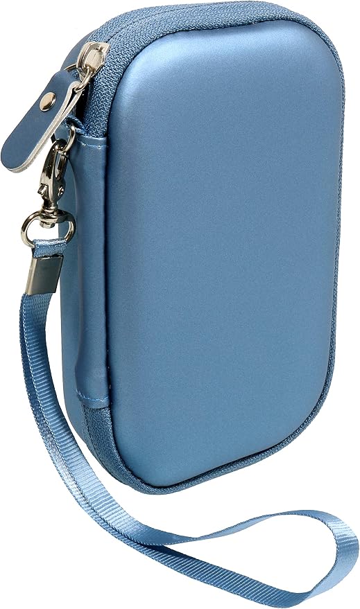 CaseSack Case for INIU P41 10000mAh 45W PD Portable Charger – Hard EVA Travel Carrying Case for INIU Power Bank & Cables, Shockproof Storage Bag (Blue)
